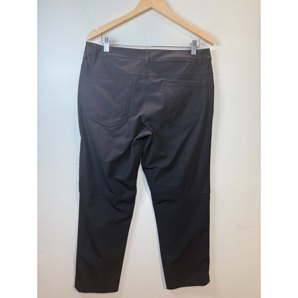 Lululemon ABC Classic Fit 5 Pocket Pant Men's 33 Black Warpstreme Stretch Smooth - Picture 7 of 7